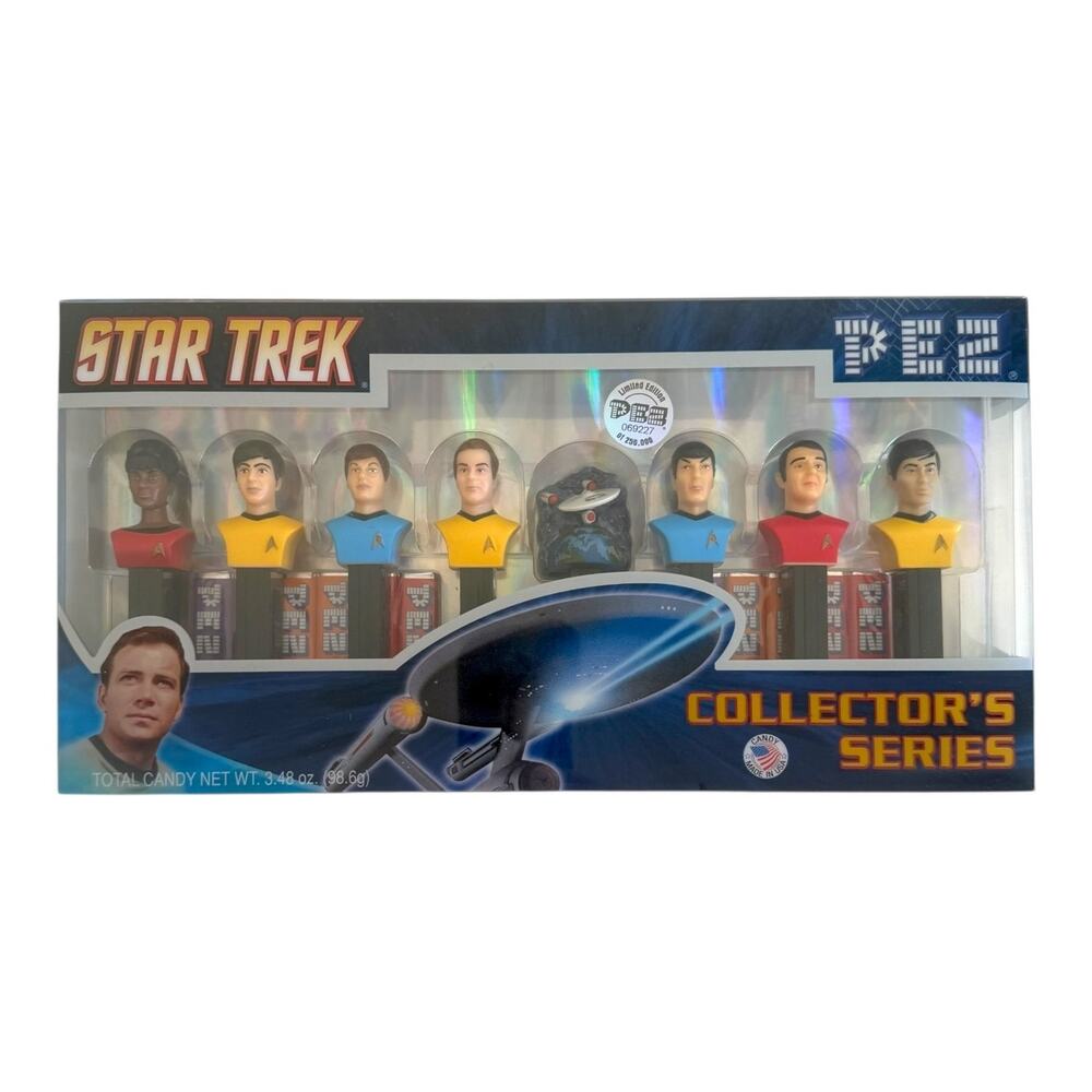 Star Trek PEZ Collector’s Series Boxed Set – Display Packaging